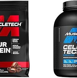 Muscletech Whey Protein Powder Phase8 Protein Powder | Whey & Casein Protein Powder Blend & Creatine Monohydrate Powder Cell-Tech Creatine Powder | Post Workout Recovery Drink