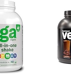 Vega Organic All-in-One Vegan Protein Powder- Chocolate – Superfood Ingredients