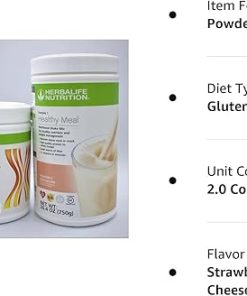 Herbalife Formula1 Nutritional Shake(Choose Your Flavor) + Personalized Protein Powder (Cookies’n Cream) 2