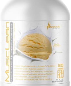 Metabolic Nutrition – Musclean – Milkshake Weight Gainer- Whey High Protein Meal Replacement