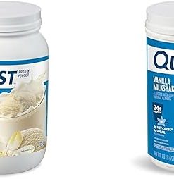Quest Vanilla Milkshake Protein Powder Bundle- 24g Protein