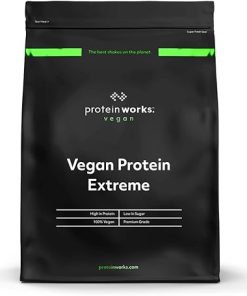 Protein Works – Vegan Protein Extreme | High Protein Powder | Plant Based Shake | Chocolate Silk | 2.20 Pounds