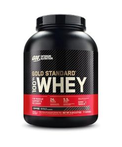 Optimum Nutrition Gold Standard 100% Whey Protein Powder- Coffee