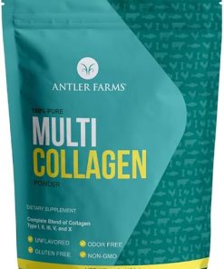 Antler Farms – Multi Collagen Protein Powder – 5 Types (I- II