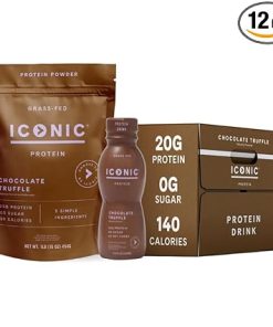 ICONIC Chocolate Truffle Bundle- Sugar Free Protein Powder and Low Carb Protein Shakes
