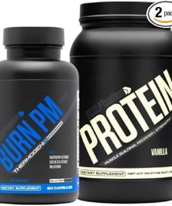 Sculpt Nation by V Shred Burn PM and Protein Vanilla Powder Bundle