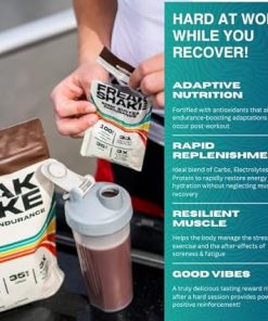 Post Workout Recovery Powder (Caramel Latte) – High Carb Endurance Training Drink – Electrolytes- Complete Protein Blend 2