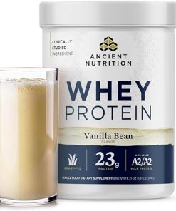 Ancient Nutrition Grass Fed Whey Protein- Vanilla Bean