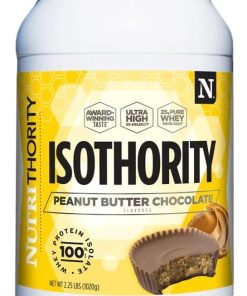 Isothority Whey Protein Isolate- Chocolate Peanut Butter