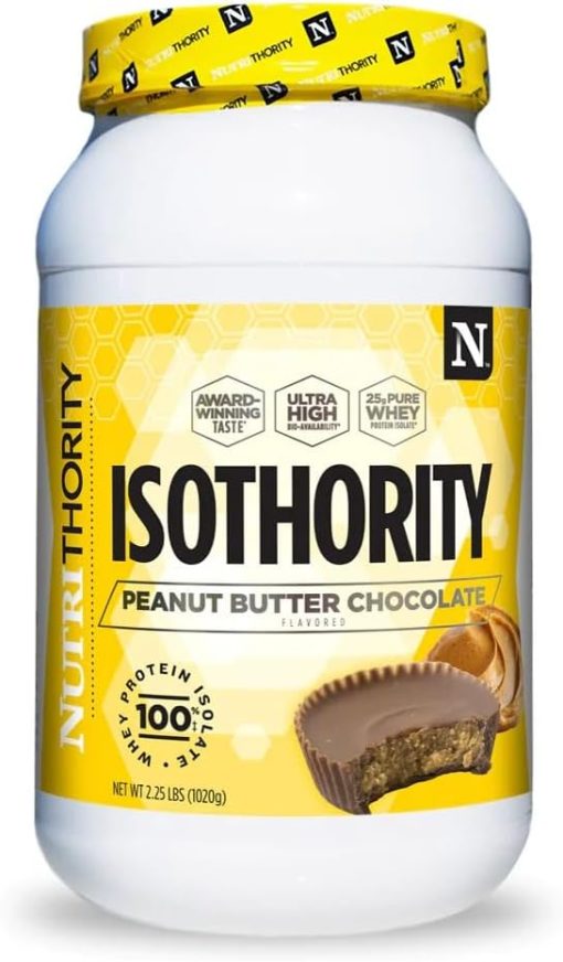 Isothority Whey Protein Isolate- Chocolate Peanut Butter