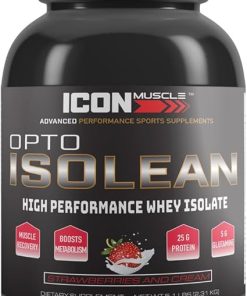 Isolean Whey Protein Isolate 5 Pound Strawberry
