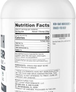 Left Coast Performance 2lb Pure Bone Broth and 1lb Multi Collagen Powder 2