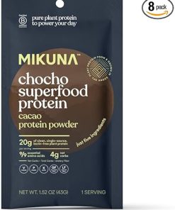 Mikuna Vegan Protein Powder (Cacao- 8 Servings) – Plant Based Chocho Superfood Protein – Dairy Free Protein Powder Packed with Vitamins