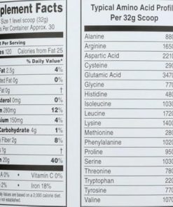 Sprouts Vanilla Vegan Protein – 33.9 oz 2