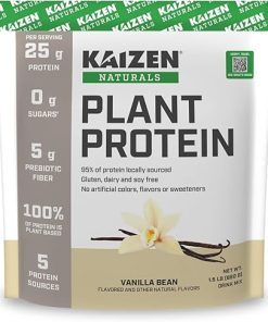 Plant Protein | Vanilla | 25g Protein |Clean | See The Test Results | 5 Proteins | No Artificial Ingredients | Dairy Free | Soy Free | Gluten Free | Non GMO | Vegan | 1.5lb