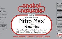 Nitro Max with L-Glutamine 100 Grams Powder 2
