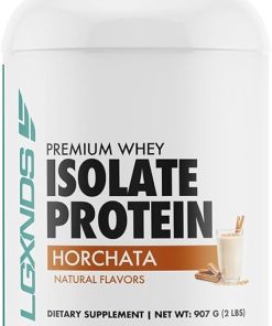 Premium Whey Isolate Protein Powder – Horchata Flavor | 26g Protein- Digestive Enzymes 2