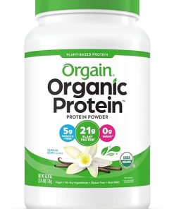 Orgain Organic Plant Based Protein Powder- Vanilla Bean