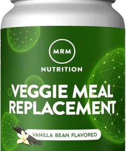 MRM Nutrition Veggie Meal Replacement Protein | Vanilla Bean Flavored | 22g complete plant based protein | Meal on-the