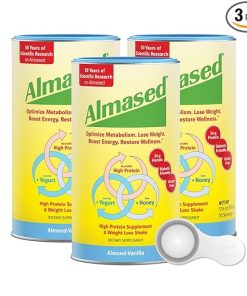 Almased Protein Powder for Weight Loss Kit for Men & Women- Natural Meal Replacement Shake for Weight Loss