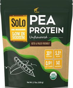 Solo Organic Pea Protein Powder- Low in Sodium