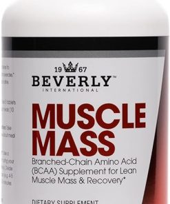 Beverly International Muscle Mass- 150 Tablets. A Free-Form Branched-Chain Amino Acid (BCAA) for Lean Muscle Mass & Recovery. Contains 2.5:1:1 Ratio of Leucine to Isoleucine to Valine. Muscle Fuel