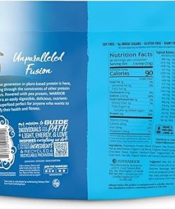 Sunwarrior Vegan Protein Powder WarriorBlend Chocolate Flavored 90 Servings & Creatine Monohydrate Powder 60 Servings 2