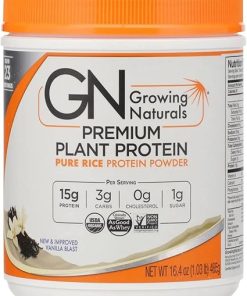 Rice Protein Isolate Powder Vanilla 1.03 Pound