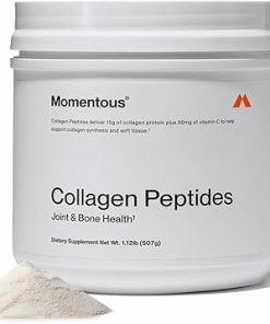 Momentous Grass Fed Collagen Peptides Powder – Collagen Protein Powder with Fortigel & Vitamin-C for Hair- Skin