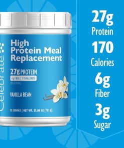 Celebrate Vitamins High Protein Meal Replacement Shake- 27 g Protein Powder 2