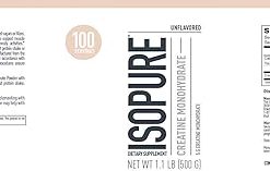 Isopure Protein Powder Low Carb With Creatine Powder 500g Unflavored- Keto Friendly Protein Powder 2