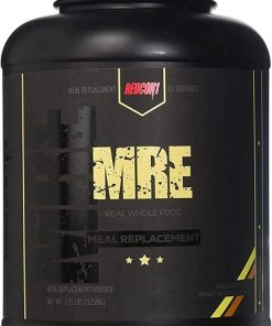 REDCON1 MRE Protein Powder- Banana Nut Bread – Meal Replacement Protein Blend Made with MCT Oil & Whole Foods – Protein with Natural Ingredients to Aid in Muscle Recovery (25 Servings)