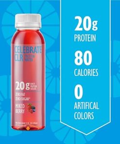 Celebrate Vitamins Celebrate CLR Whey Isolate Protein Water- Mixed Berry – 20g Protein 2