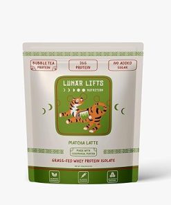 Matcha Latte – Boba Tea Protein Powder | 26g Whey Protein Isolate Matcha Powder | Ceremonial