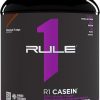 Rule One Proteins Casein – 25g Slow-Release Protein from Premium Micellar Casein for Sustained Amino Acid Delivery- Helps Keep Muscles Fed Overnight for Recovery (4 Pounds*