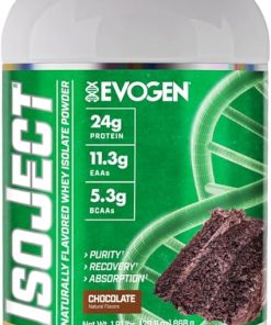 Evogen Isoject Naturals – Whey Protein Isolate | Naturally Flavored- Ultra-Pure Whey Protein Powder with Ignitor™ Enzymes