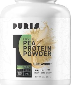 PURIS Premium Pea Protein – 5lb Tub- 100% Made in The USA