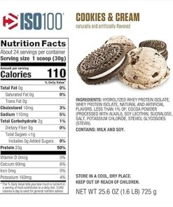 Dymatize ISO100 Hydrolyzed Protein Powder- 100% Whey Isolate Protein 2