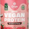 Organic Chocolate Vegan Protein Powder – Optimum Protein Blend Sourced From Pea- Brown Rice and Pumpkin With Cacao To Give A Delicious Chocolate Flavor Boost 4