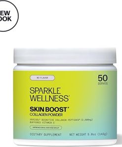 Sparkle Skin Boost (No Flavor) [50-Serves] Verisol Collagen Peptides Protein Powder Vitamin C Supplement Drink 2