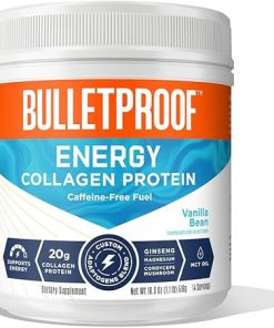 Bulletproof Vanilla Bean Energy Collagen Protein Powder- 18.3 Ounces