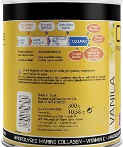 Drasanvi 2 Pack COLLMAR Hydrolyzed Collagen with Magnesium and Turmeric 300g Powder Vanilla Flavor – with Proteins for Muscle Growth 2