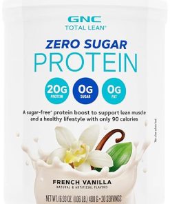 GNC Total Lean Zero Sugar Protein Powder | 20g- No Sugar