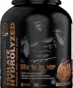 Whey Protein Isolate (Chocolate) 5LBS – Isolate Protein Powder- Non-GMO – Free Protein Sampler in Your First Purchase!
