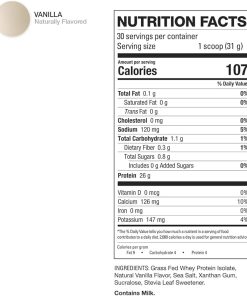 HD MUSCLE ProHD Protein | 100% Grass Fed Whey Isolate | 25g Protein- 114 Calories 2