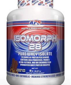 APS Nutrition Isomorph Protein Powder Supplement | Whey Protein Isolate | Ultra- Filtered | 28g Protein Chocolate Fudge Pop- 5 Pound (Pack of 1)