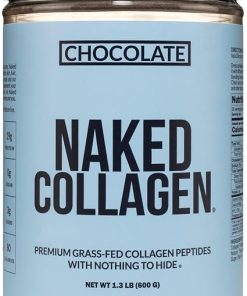 NAKED Chocolate Collagen Peptides Protein Powder- 24 Servings
