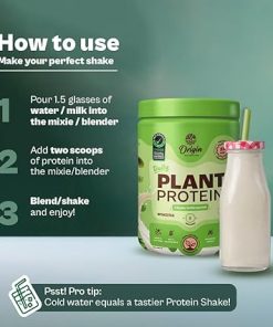 100% Natural Plant Protein Powder- Unflavoured with 25g Plant Based Protein 2