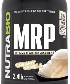 NutraBio MRP – Complete Meal Replacement Protein Powder – Protein Meal Replacement Shake