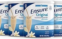 Ensure Powder Complete Powder Balanced Nutrition Vanilla 14 Ounces (Value Pack of 6)